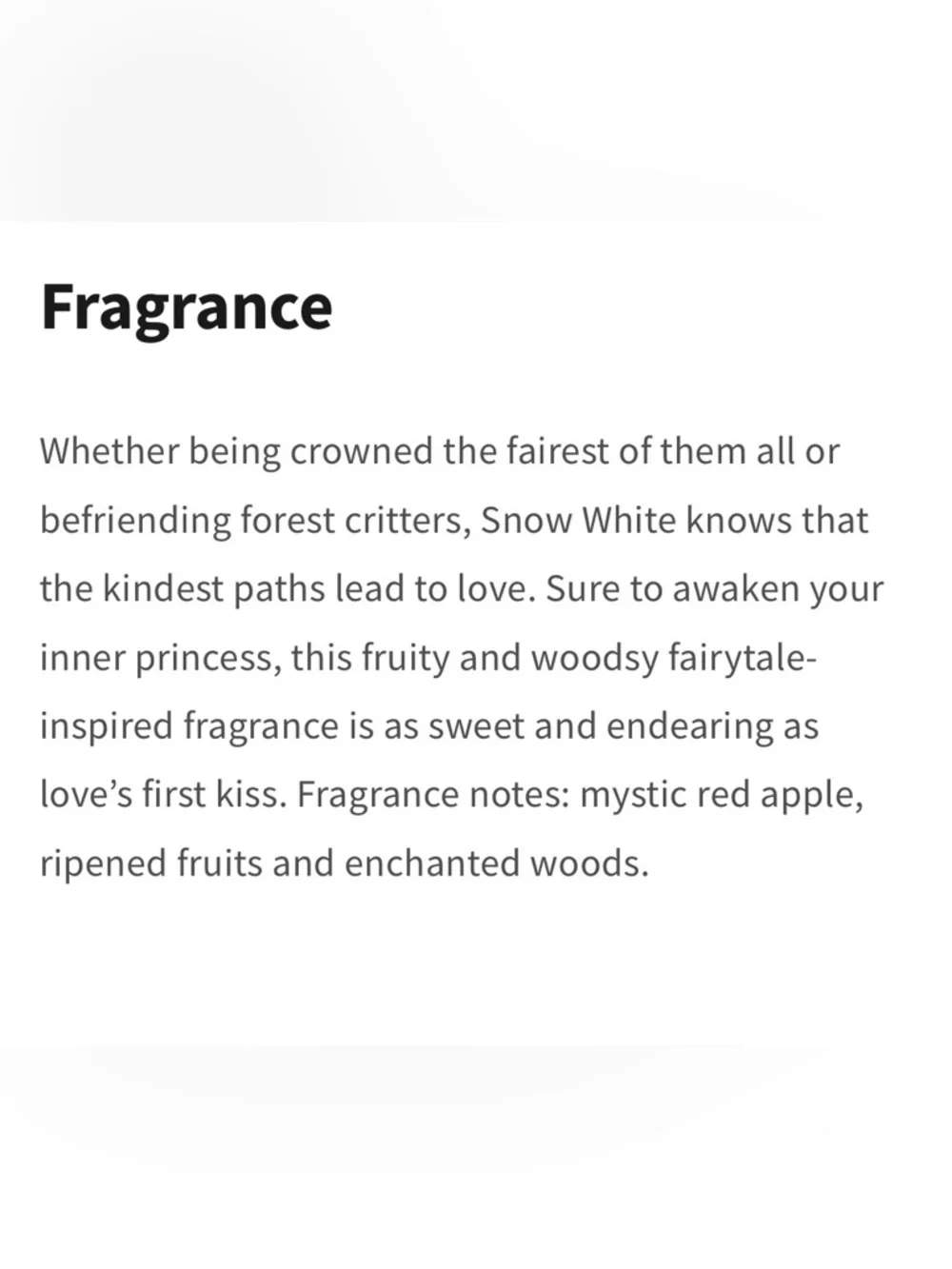 Bath & Body Works x Disney Princess Snow White Lip Gloss